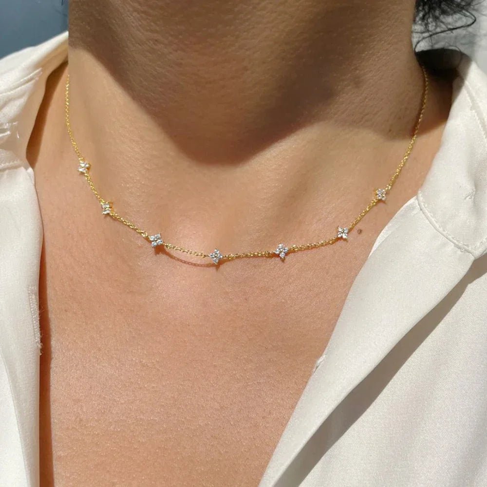 Collier Trèfles de Lumière