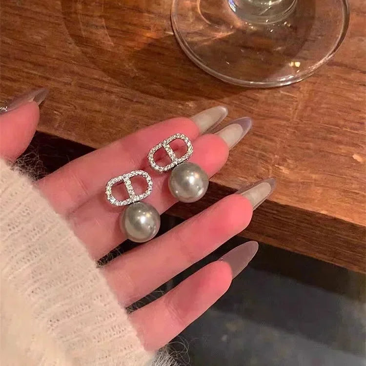 Boucles d’oreilles Duo Perlé